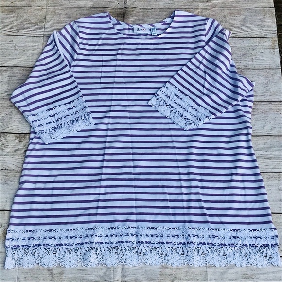 Denim&Co Tops - Denim & Company Soft Tunic NWOT